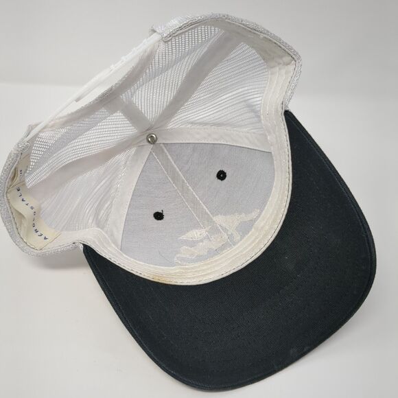 Aero Cali Est. 1987 Snapback Trucker Hat Black One Size Adjustable Mesh Back - Picture 6 of 8